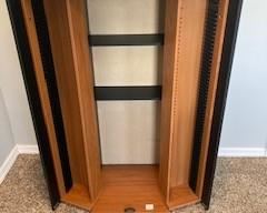Vintage Multi CH Holder Cabinet 35.5x13 (22.5 open)