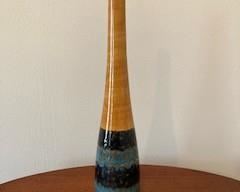 Tall Ceramic Dripware Vase 16.5"