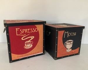 Heavy Cardboard Floor Nesting Coffee Boxes