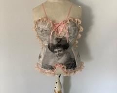 Paper Mache Female Form Room Decoration 16"