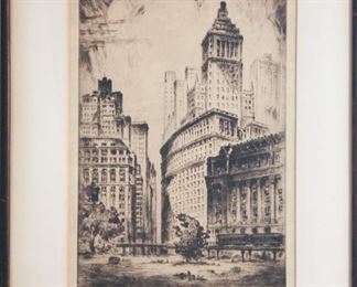 Nat Lowell (1880-1956), Engraving