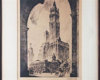 Nat Lowell (1880-1956), Engraving