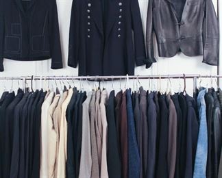 An Incredible selection of Men’s Designer clothes, size large.
