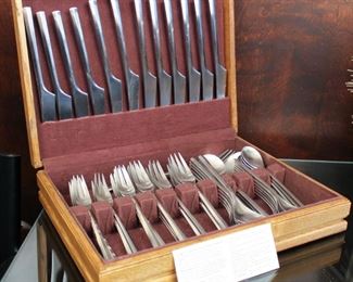 Dansk Stainless Flatware “Parallel” Pattern
