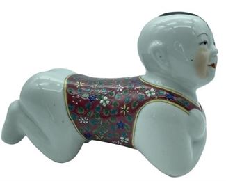 CHINESE OPIUM BED PORCELAIN HEADREST PILLOW 9"
VINTAGE CHINESE OPIUM BED PORCELAIN HEADREST PILLOW
-7" X 9" X 4" APPROX
-VERY GOOD CONDITION
-DP22822