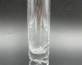 STEUBEN CRYSTAL GLASS SPIRAL TWIST BUD VASE 8"
VINTAGE STEUBEN CRYSTAL GLASS SPIRAL TWIST BUD VASE
-8" X 1.5" DIAMETER APPROX
-VERY GOOD CONDITION
-DP22822