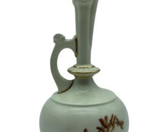 ROYAL WORCESTER FLORAL PITCHER 783 7"
JAMES HADLEY ROYAL WORCESTER SMALL PITCHER
-STAMPED 583
-C. 1888
-7" X 3" DIAMETER APPROX
-VERY GOOD CONDITION
-DP22322