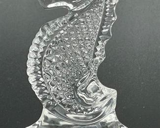 VINTAGE WATERFORD CRYSTAL GLASS SEAHORSE 2.5"
VINTAGE WATERFORD CRYSTAL GLASS SEAHORSE
-2.5" APPROX
-VERY GOOD CONDITION
-DP22822