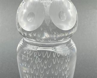 KOSTA BODA SWEDEN ART GLASS OWL FIGURINE 3.5"

KOSTA BODA SWEDEN ART GLASS OWL FIGURINE
-3.5" X 2" APPROX
-VERY GOOD CONDITION
-DP22822
