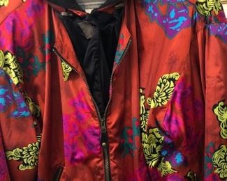 silk vintage dress / Jacket