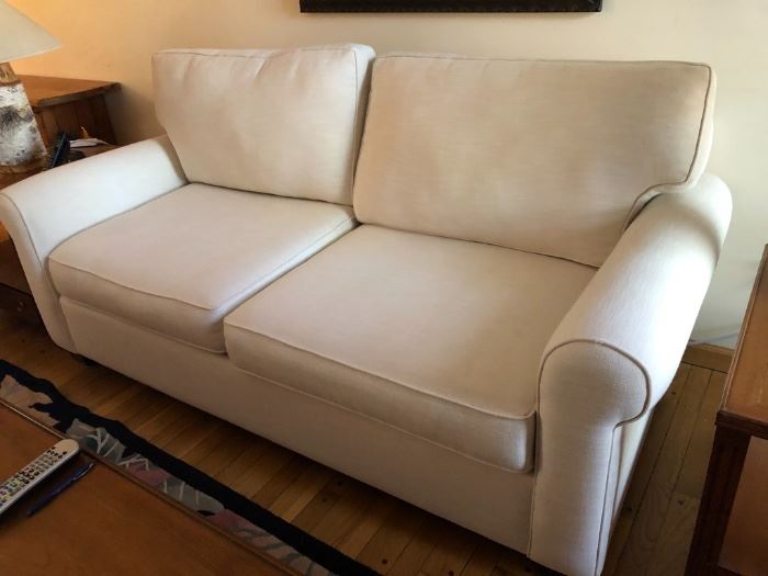pottery barn sofa