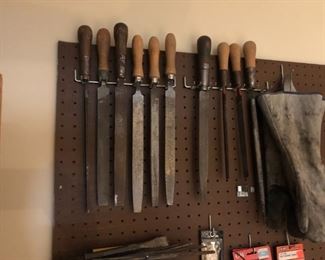wood and metal files