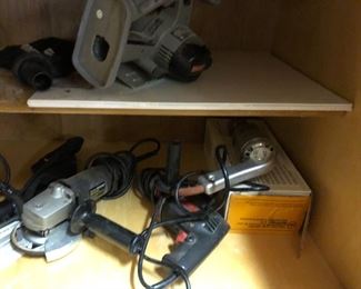 wood shop electric tools