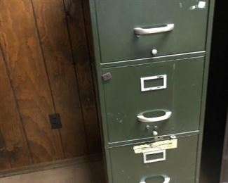 metal file cabinet