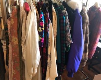 women's clothes and jackets