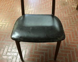 leather seat chair