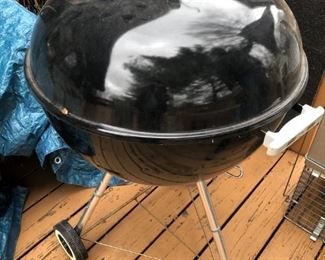 weber grill with cover