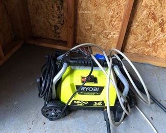 Ryobi power washer - electric