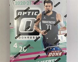 NEW & SEALED! 2020-21 Donruss Optic Basketball Sealed Box 20 Packs!  Find 20 Prizm inserts or parallels per box on average!  Many high dollar cards possible!