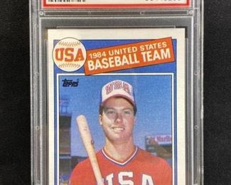  1985 Topps Mark McGwire Rookie PSA 9 (OC)