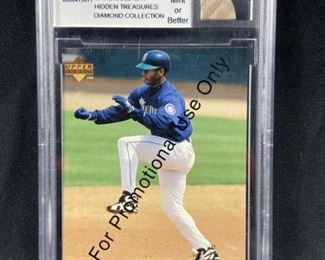  1996 Rare Promo Ken Griffey Jr. w/ Bat Relic