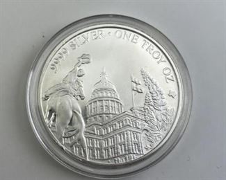 2018 Texas Precious Metals .9999 Round