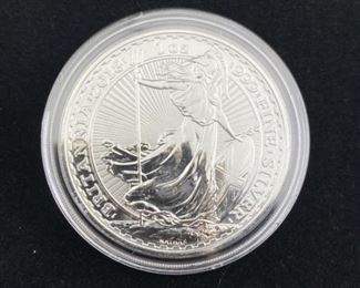  2018 Silver 1oz Britannia .999