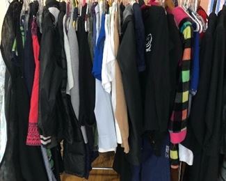 Ladies non-designer clothing of various sizes