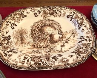 Clarice Cliff turkey platter