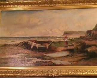 Oil on canvas signed J. Harper