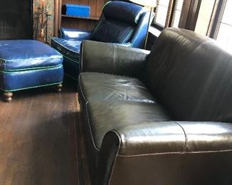 Natuzzi leather loveseat/sofa