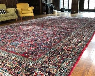 20’ x 11‘10“ Sarouk Persian rug