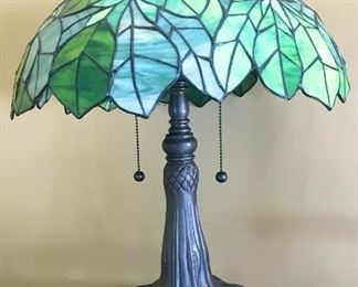 One of approximately ten similar style lamps in the sale
