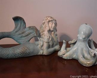 Best Friends Mermaid and Octopus