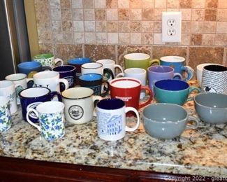 Lot of Coffee Mugs