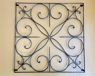 Metal Square Wall Art