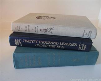 The Adventures of Tom Sawyer and 2 Sea Books