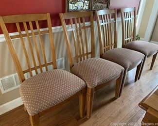 Thomasville Bridges Set of 4 Dining Chairs