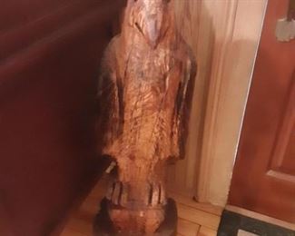 carved eagle