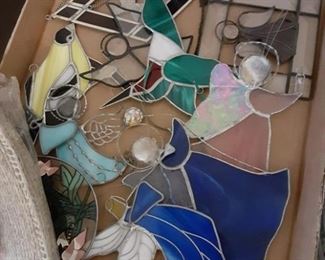 stained glass suncatchers