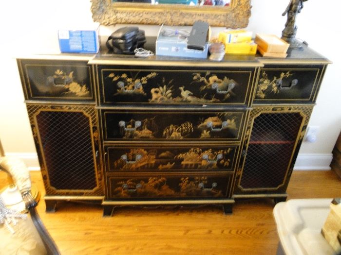 Asian Oriental Cabinet Buffet