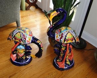 Multicolor Flamingos no markings