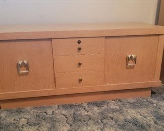 1950's Blonde Cedar Chest