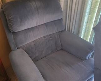 Two Blue Recliner