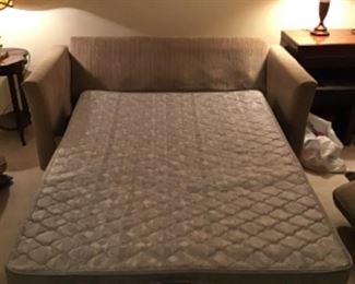 Sleeper sofa. Bed in excellent condition. This item cannot leave home until home is in escrow. 