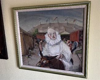 Jessie Davis (Am. 1887-1969) OIL ON MASONITE                                       