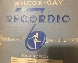 1930s Wilcox-Gay Recording Discs