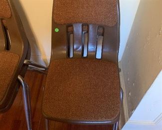 Retro Brown Chairs (4)