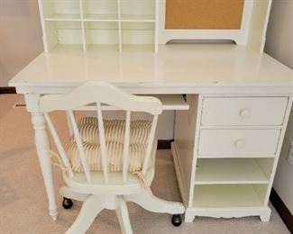 Pottery Barn Desk and Chair..