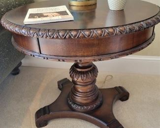 A pair of Sided Tables.